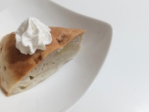 アレルギー対応。炊飯器で？そんなバナナケーキ。